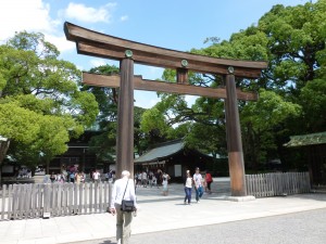 Entrance to the main shrine grounds.